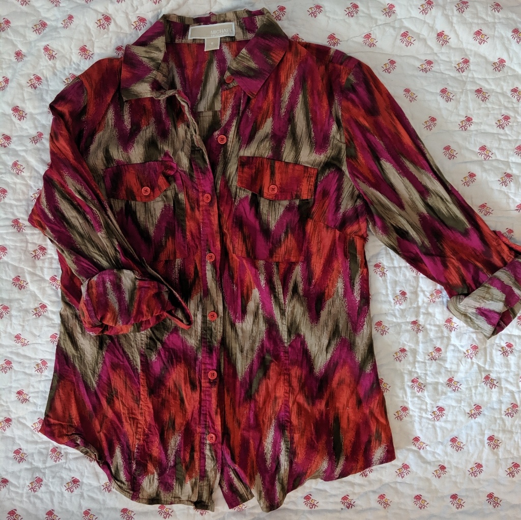 Michael Kors Button Down Top